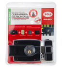 Kit Cerradura Eléctrica 3010 LUZ LED Indicador Puerta Cerrada o Abierta – Transformador + Pulsador