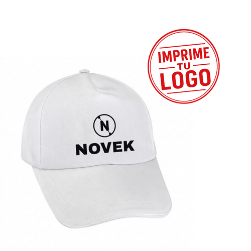 Gorro Jockey Poliester Sublimacion (Blanco, Impresion Un Color)