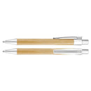 Boligrafo Bamboo Sustenta (Plata, Impresion Un Color)