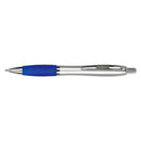 Boligrafo Plastico Wind Satin ( Azul, Impresion Un Color)