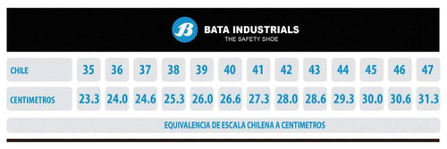 Botin de seguridad Bata Sky Plus Cafe 39