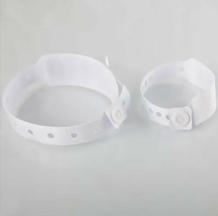 DM 1 BRAZALETE PEDIATRICO COLOR BLANCO - CAJA X 100 UN