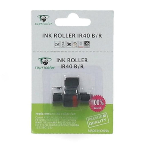 Rodillo Entintador Ir 40T Gr  745 Rojo/Negro