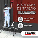 Escalera Plataforma Aluminio 50 Cm Magna