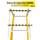 Escalera Fibra Vidrio Plataforma 4 Peldaños Con Baranda Doble