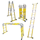 Escalera Multiproposito Fibra De Vidrio 12 Peldaños 150 Kg