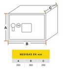 Caja de Seguridad Home 16,3 lts.