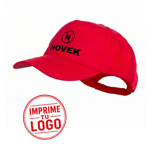 Gorro Jockey Poliester Sublimacion (Rojo, Impresion Un Color)