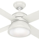 VENTILADOR DE TECHO HUNTER LOKI 52 C/LUZ