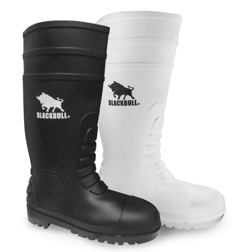 BOTA BLACK BULL PVC LLUVIA NEGRA 40