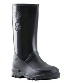 BOTA PVC CORTA DAMA REINA NEGRA 38
