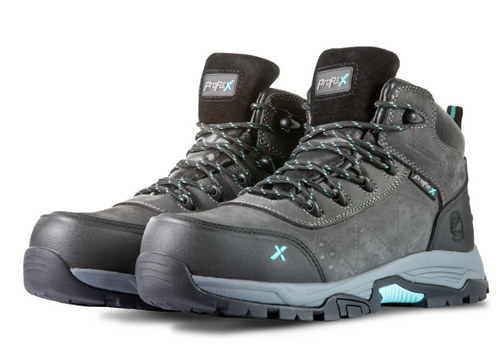 BOTIN PF163G DAMA GRIS-TURQUESA 38