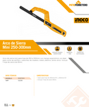 ARCO DE SIERRA MINI 250-300MM INGCO MHHF1504