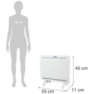 Convector Conveccion Ce-1072W Blanco