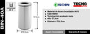 Basurero Acero Inoxidable Con Cubo Interior 40 L Soin