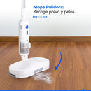 Pulidora mopa y aspiradora vertical/manual Dual Spin Vac