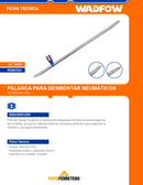 PALANCA PARA DESMONTADOR NEUMATICOS  24