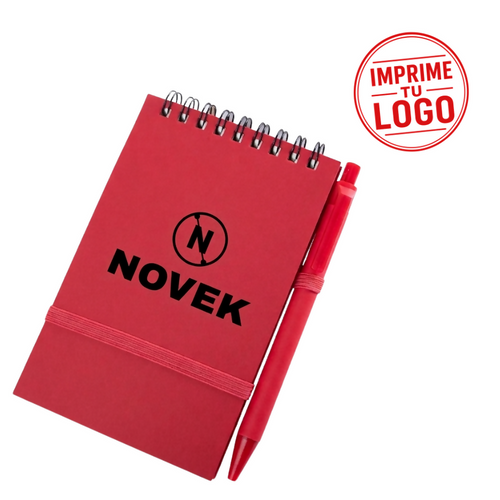 Libreta Ecologica (Rojo, Impresion Un Color)