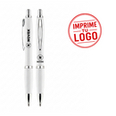 Boligrafo Plastico Wind Stella (Blanco, Impresion Un Color)