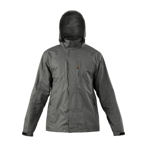 Parka Desmontable Quebec Ottawa 3 en 1 Gris Mujer XS
