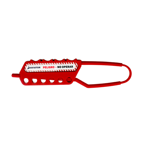 Pinza Lock Out Dielectrica Imp Rojo
