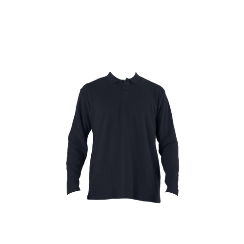 Polera Pique Manga Larga Bw Negro L