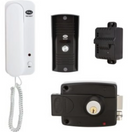 Kit Cerradura Eléctrica 3010 LED Indicador Puerta Cerrada o Abierta