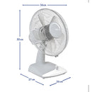 VENTILADOR SOBREMESA AIROLITE V12S6  12
