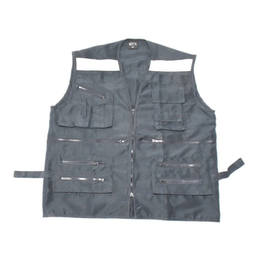 Chaleco Geologo Poplin Mtx Gris XXL