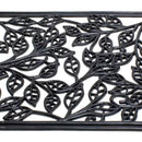 Limpiapies Hojas Reiclaje 60x40 cm PVC Negro