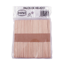 Palos De Helado Natural 50 Un