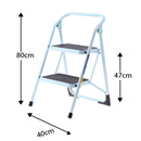 Piso Escalera Plegable Acero 2P Con Garantía