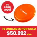 Frisbee Plastico Naranjo (Impresion full color)
