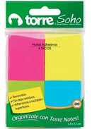 Nota Adhesiva 653 Neón 51X38 Mm 200 Hojas