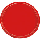 Set 10 Platos Rojos 17,5 Cm
