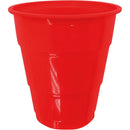 Set 10 Vasos Rojos 210 Cc