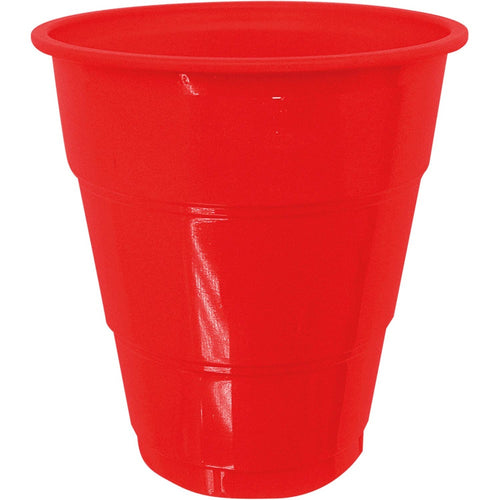 Set 10 Vasos Rojos 210 Cc