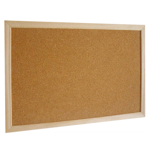 Pizarra Corcho Marco Madera 60X90 Cm