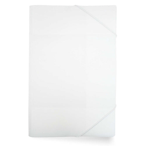 Carpeta Con Elástico Pp Oficio Transparente