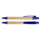 Boligrafo Bamboo Sustenta (Azul, Impresion Un Color)