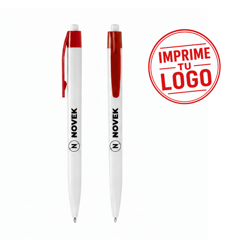 Boligrafo «Tita» (Rojo, Impresion Un Color)