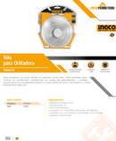 HILO PARA ORILLADORA INDUSTRIAL 1LB 2MMX120M INGCO ALS2001