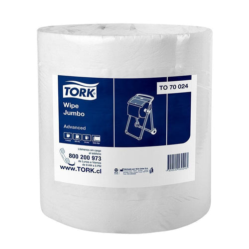 Toalla Papel Wipe Jumbo Dh 1r 525 Mt TORK 