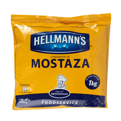 Mostaza 1Kg HELLMANNS