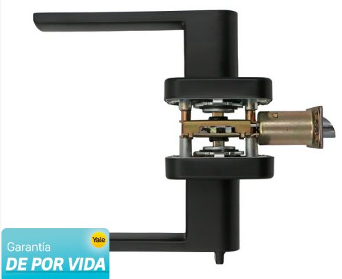 Cerradura Tubular Bari Oficina/Dormitorio Níquel