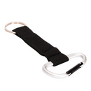 Llavero-Lanyard Mosqueton (Negro, Impresion Un Color)