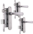 Pack 3 Cerraduras Embutidas Futura B40 Dormitorio Inoxidable