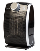 Termoventilador Electrico 1800 W Curve Black Negro