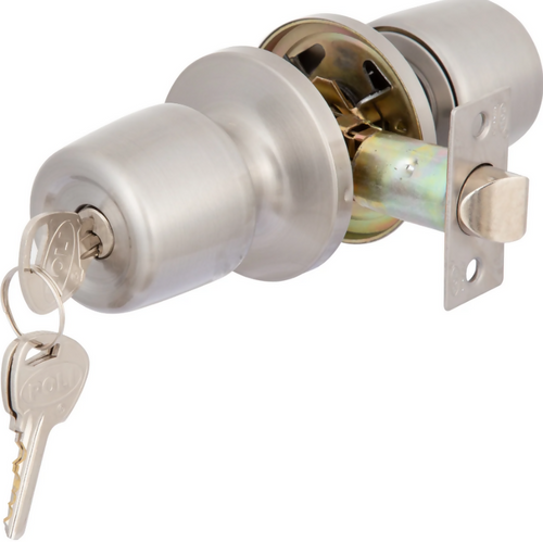 Cerradura Tubular 8000 Oficina/Dormitorio Inoxidable