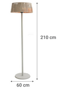 Estufa Electrica A Radiacion Er4 Beige